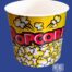 bote contenedor para palomitas amarillo 170 oz